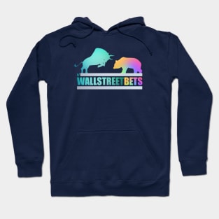 Wallstreetbets WSB - Reddit - Diamond Hands To The Moon Stonks Hoodie